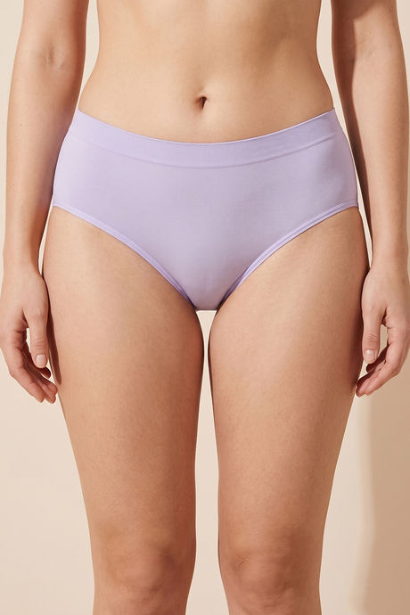 Zivame Medium Rise Full Coverage Seamless Hipster Panty (Pack of 3) - Multicolor — image 10